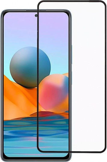 5D 0.3mm Full Glue Full Face Tempered Glass Black (Redmi Note 10 5G / Poco M3 Pro)