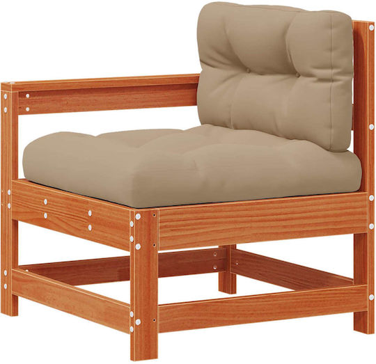 Garten- und Outdoor-Möbelsets Wohnzimmer Typsatz 7 Stück mit Kissen