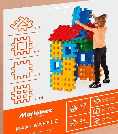 Marioinex Τουβλάκια για 2+ Ετών 32τμχ
