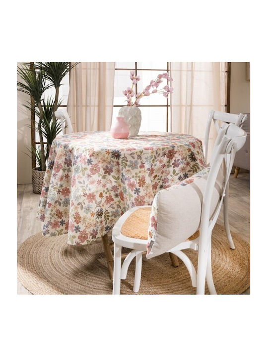 Teoran Teoran Tischdecke Rotunde Baumwolle Albaccete Mehrfarbig Breite 180cm