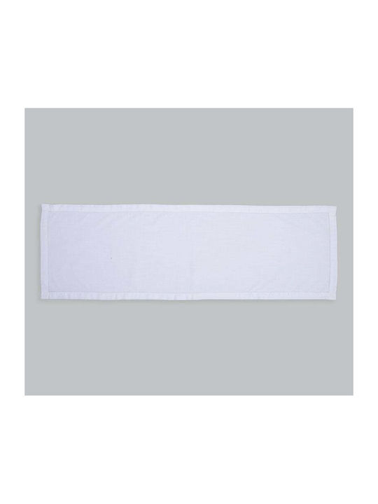 Nef-Nef Homeware Baumwoll Läufer Steady Ecru 45x140cm