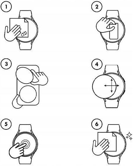 Grizzglass Film Screen Protector Mat Pentru Xiaomi Watch S4 41mm