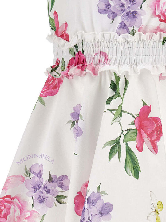 Girls' Παιδικό Φόρεμα Αμάνικο Floral Πολύχρωμο