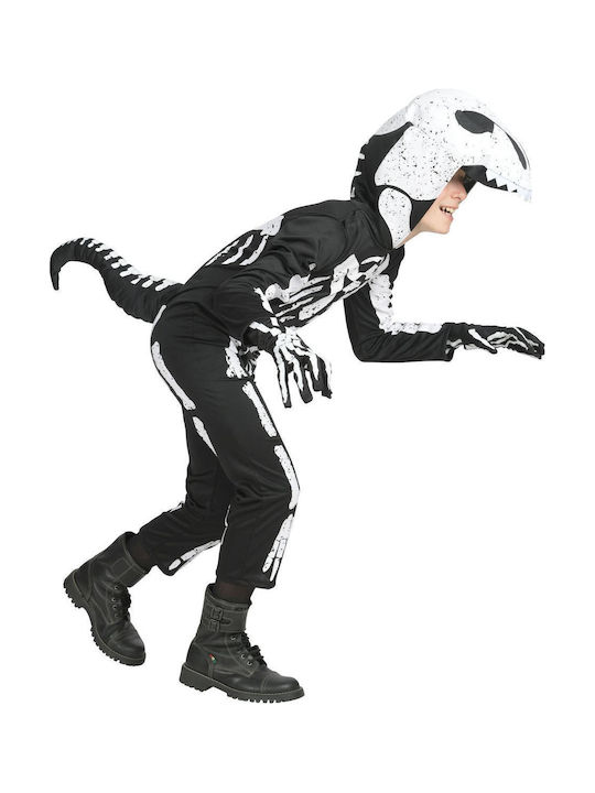 Children's Carnival Costume T-Rex Skeleton