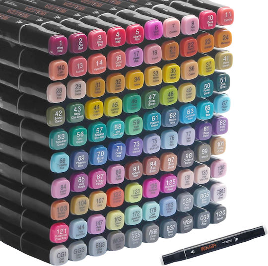 Dauerhafte Marker 1mm Set 100 Farben