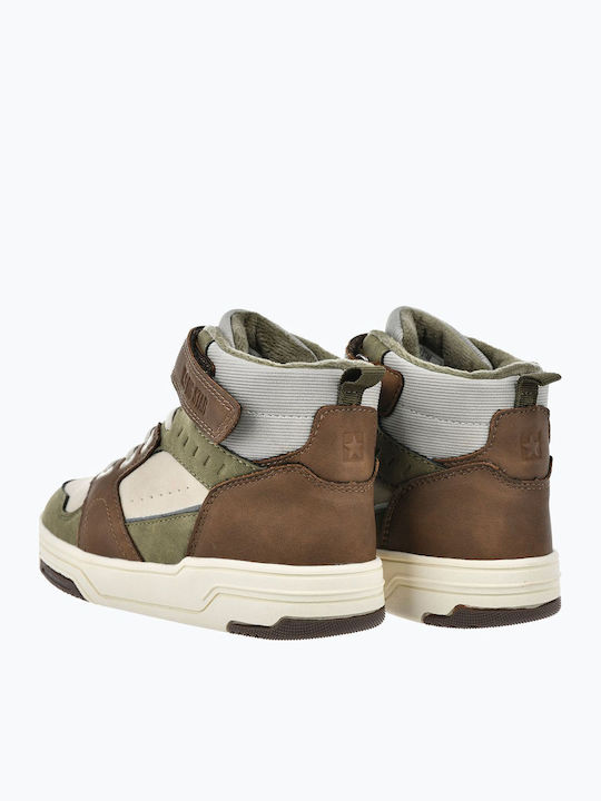 Παιδικά Sneakers High Μπεζ
