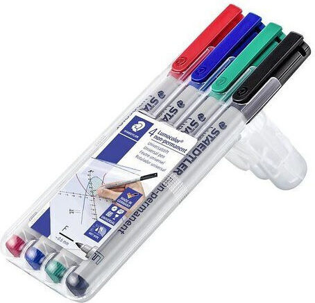 Staedtler Color Markere pentru Tablă F Lumocolor 4buc