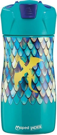 Maped Παιδικό Παγούρι Dragon Ανοξείδωτο 430ml