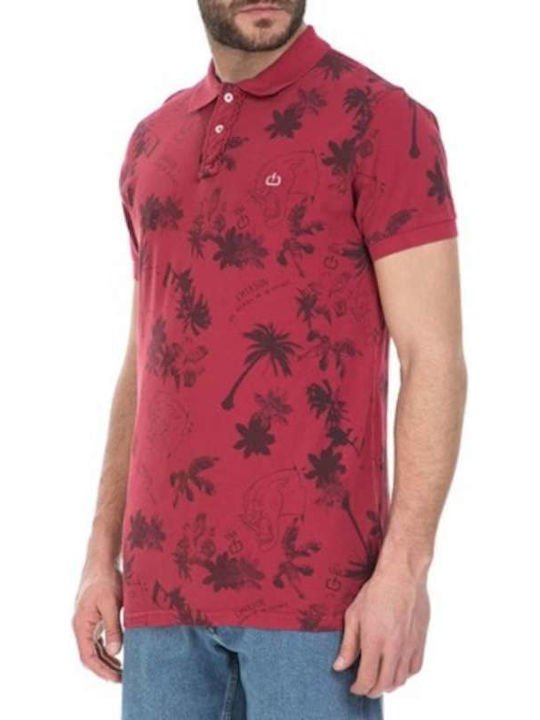 Polo Blouse Red