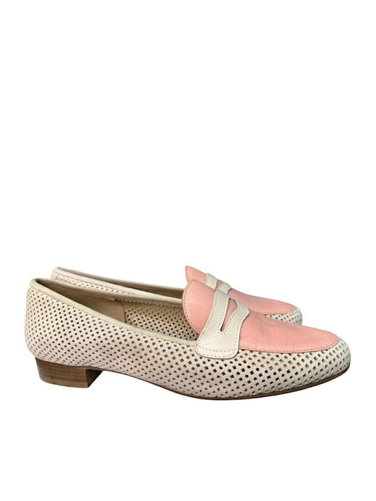 Leather Heels Pink