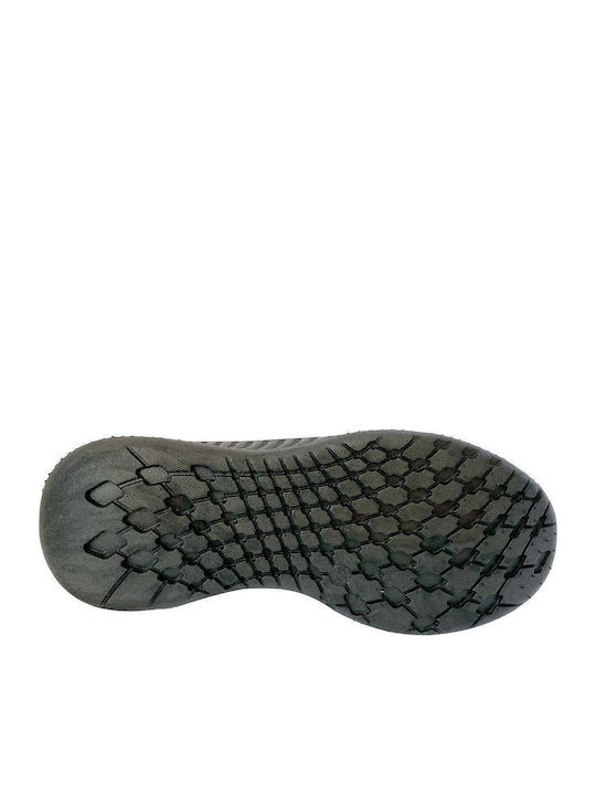 Πάνινα Ανδρικά Slip-On Μαύρα