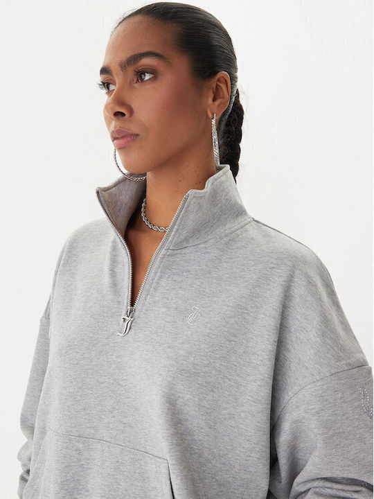 Langes Sweatshirt für Damen Gray