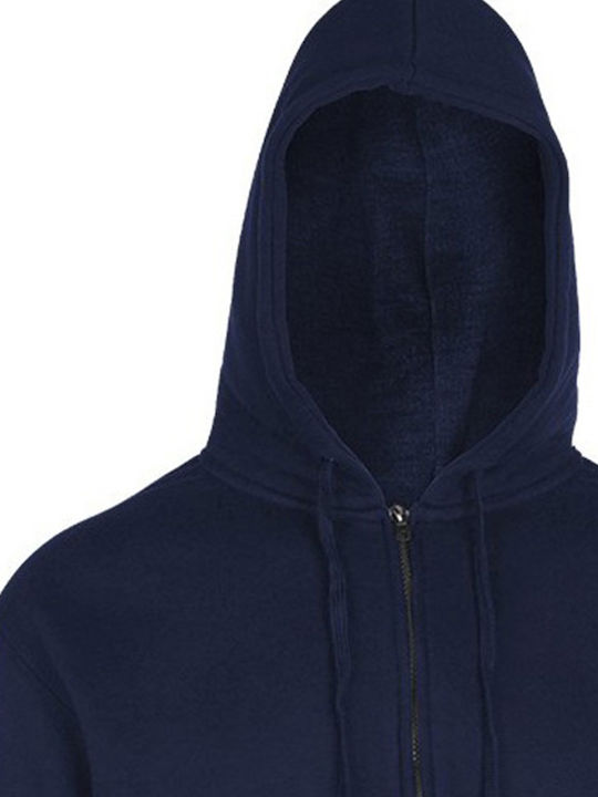 About Basics Men's Promotional Long Sleeve Sweatshirt French Navy 00150B-NVY