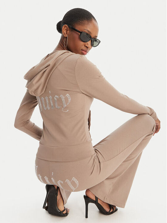 Langes Damen Sweatshirt Beige