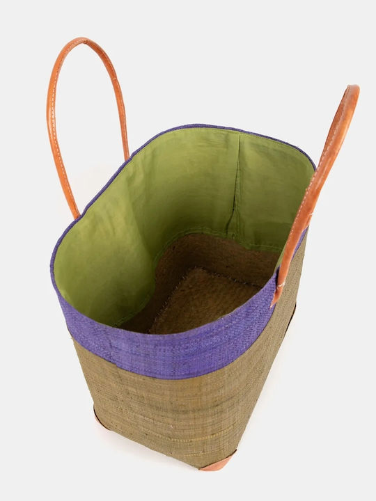 Straw Women's Khaki Handbag