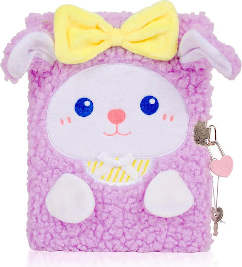 Secret Notebook Diary Children Σημειωματάριο 80 Φύλλων με Λουκέτο Ροζ