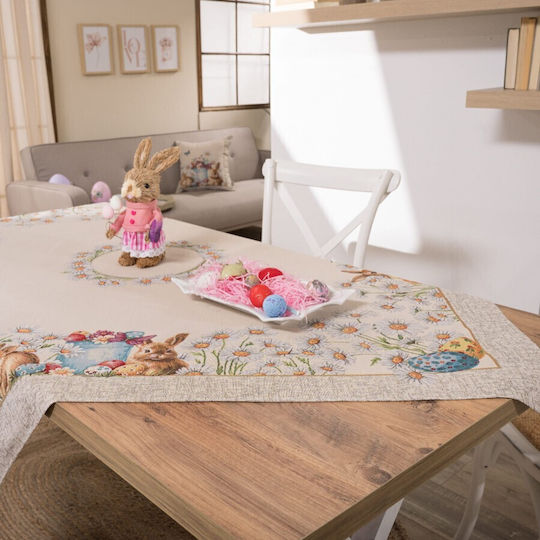 Easter Tablecloth Ruby 140*180