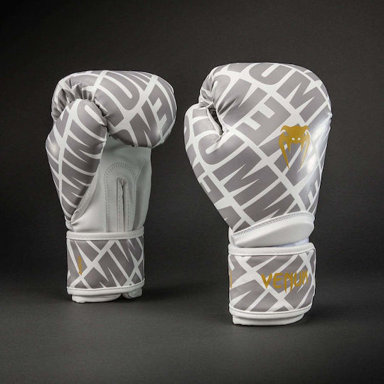 Venum Contender Boxing Gloves for Competition White