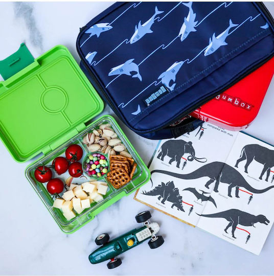 Yumbox Plastik Kinder Lebensmittelbehälter Dinosaurier Grün