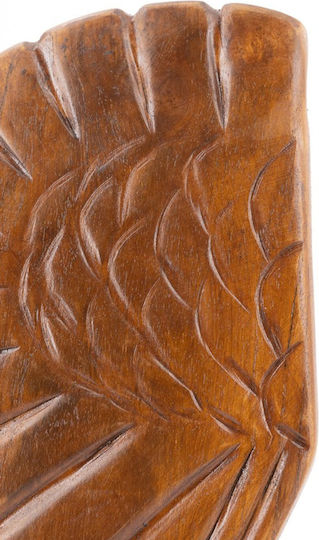 Wooden Book End Holder In Brown Colour 12x44x20cm 2 Pieces
