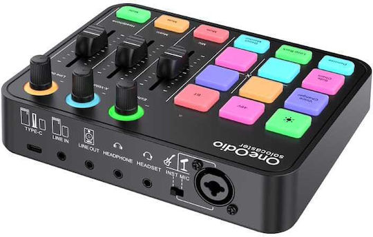 OneOdio Solocaster Εσωτερική Επαγγελματική Κάρτα Ήχου με Σύνδεση USB, Bluetooth