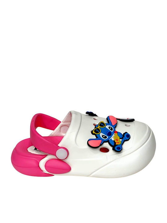 Kids Beach Clogs White LT-6006-ASPRO