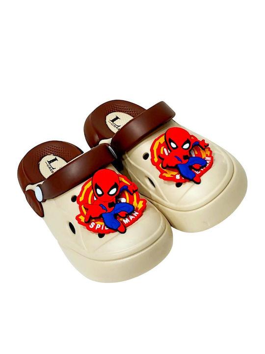 Kids Beach Clogs Beige LT-6009-BEIGE