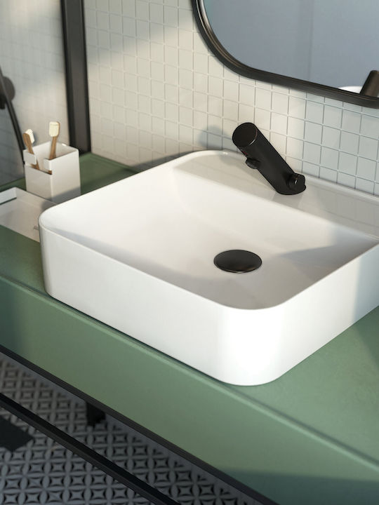 Deante Mixing Sink Faucet with Photocell Sensor Black