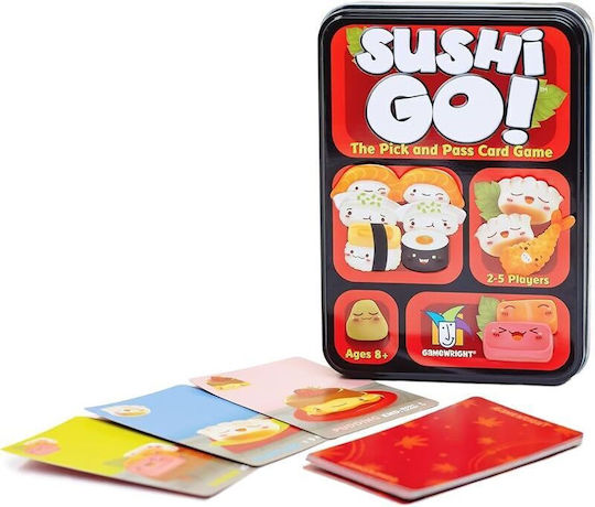 Board Game Sushi Go for 2-5 Players 8+ Years Old Kaissa