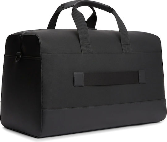 Tommy Hilfiger Sack Reise Schwarz aus Künstliches Leder M48xP20xH28cm