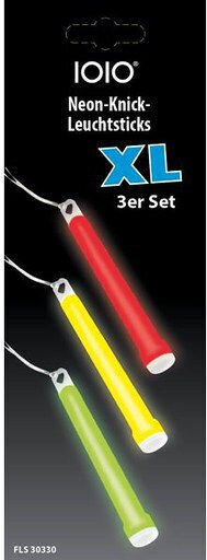 Είδη Party Olympia Ioio Glow Sticks Fls 30330 Xl Red Green Yellow 3 Pieces