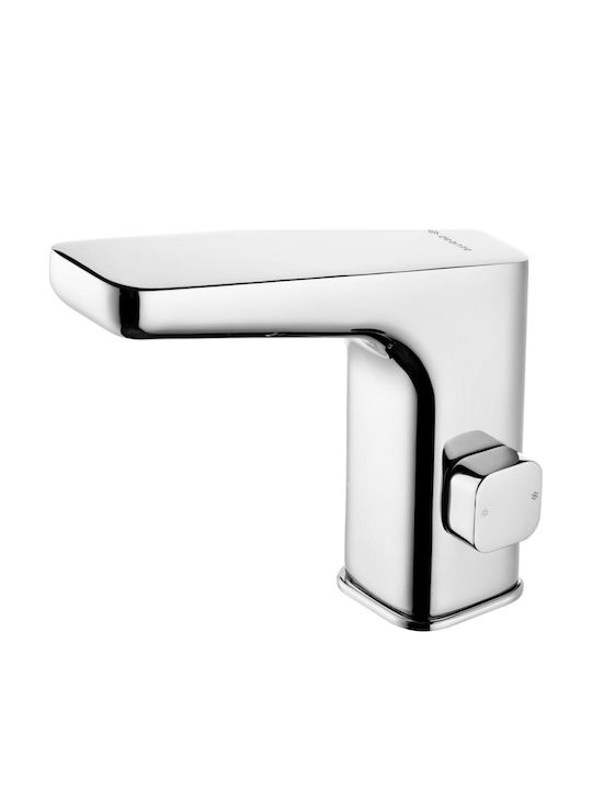 Deante Mixing Sink Faucet with Photocell Sensor Silver