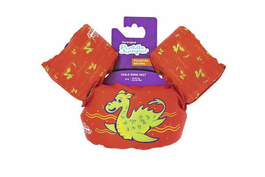 Bestway Child Swim Vest Sea Monster 2-6 Years Orange 2-6 Years 9012e_1_318