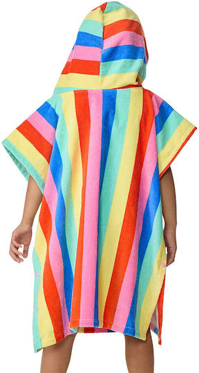 Rip Curl Mixed Snap K Hooded Poncho Multico