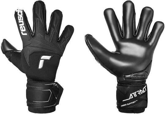 Reusch Infinity Finger Support Goalkeeper Gloves Adults Black