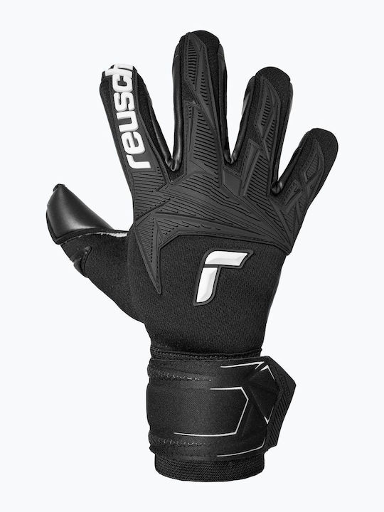 Reusch Infinity Finger Support Goalkeeper Gloves Adults Black