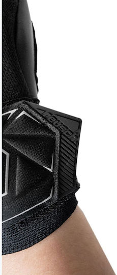 Reusch Infinity Finger Support Goalkeeper Gloves Adults Black