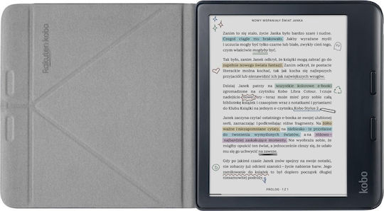 Kobo Libra Colour 7" (32GB) με Cover Sleep Case