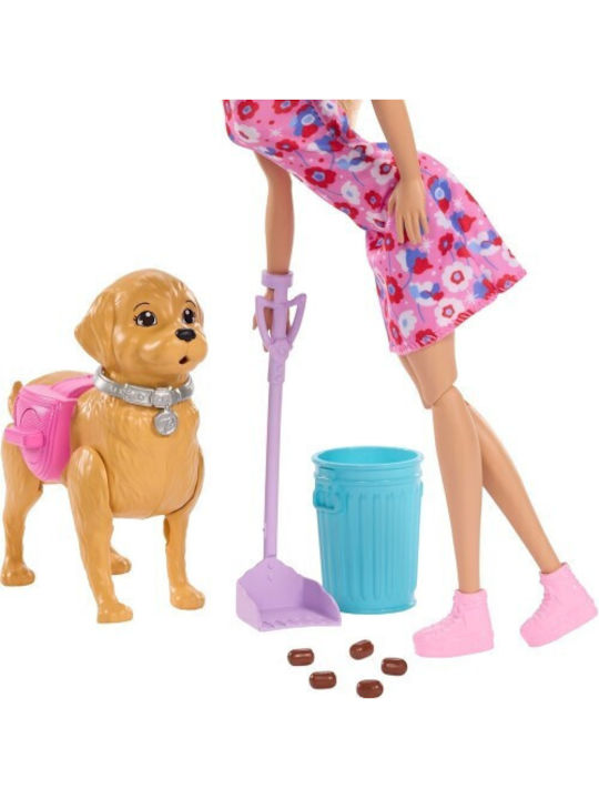 Παιχνιδολαμπάδα Malibu Βολτα Σκυλακι για 3+ Ετών Barbie
