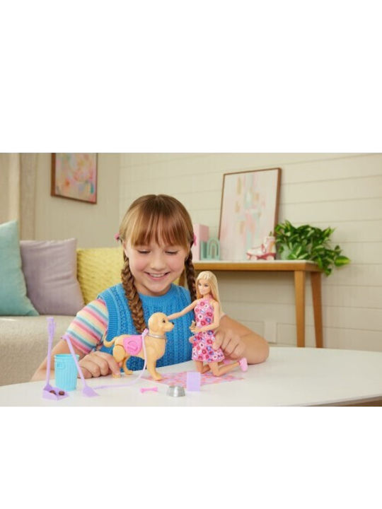 Παιχνιδολαμπάδα Malibu Βολτα Σκυλακι για 3+ Ετών Barbie
