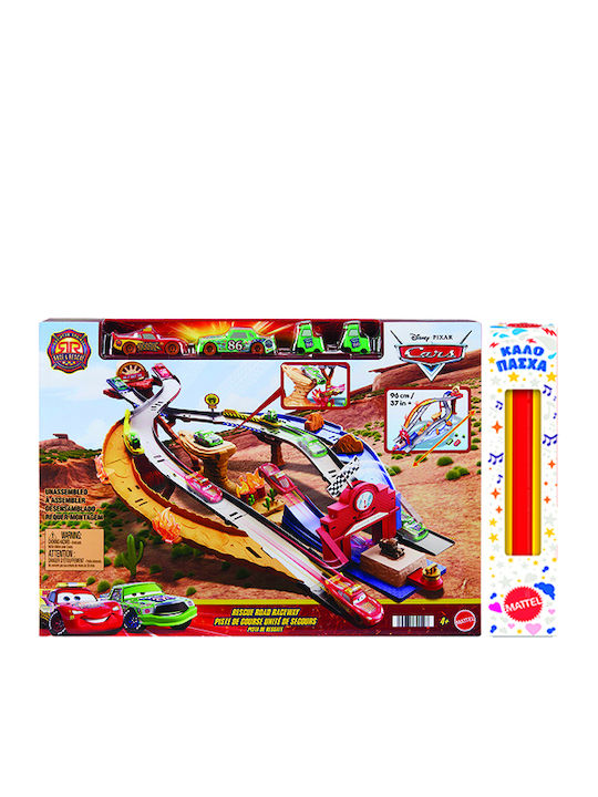 Disney Cars Radiator Springs Race & Rescue - Rescue Road Raceway Mattel