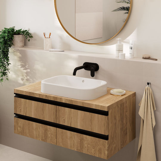 Hansgrohe Set Mixer & Gură Îngropată pentru Duș Argintiu