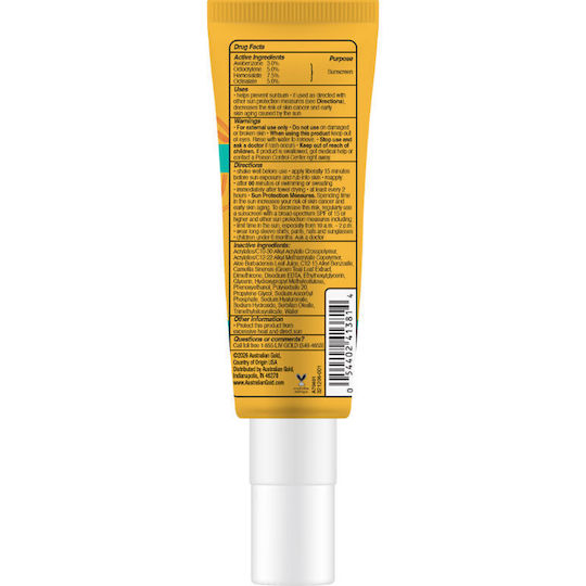 Australian Gold Serum Facial Zilnic Antisolar Waterproof Serum Pentru Față SPF30 50ml