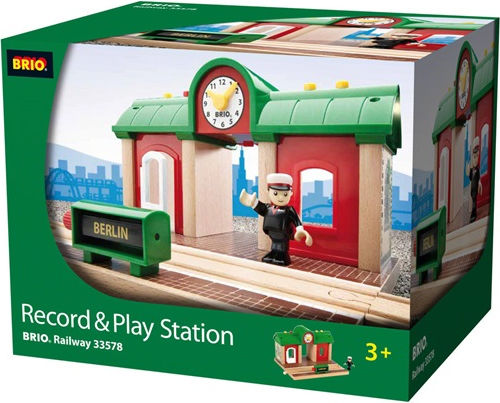 Brio Toys Record & Play Station for 3+ Years