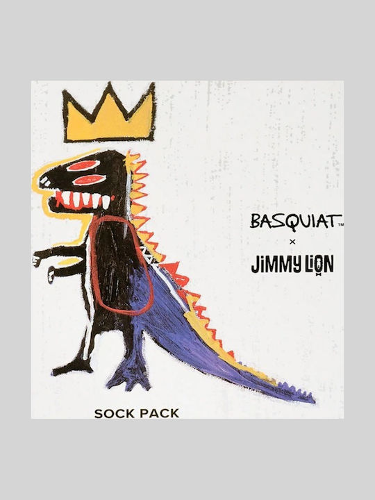 Jimmy Lion Ανδρικές Κάλτσες Πολύχρωμες 3Pack Jimmy Lion Ανδρικές Κάλτσες Πολύχρωμες 3Pack