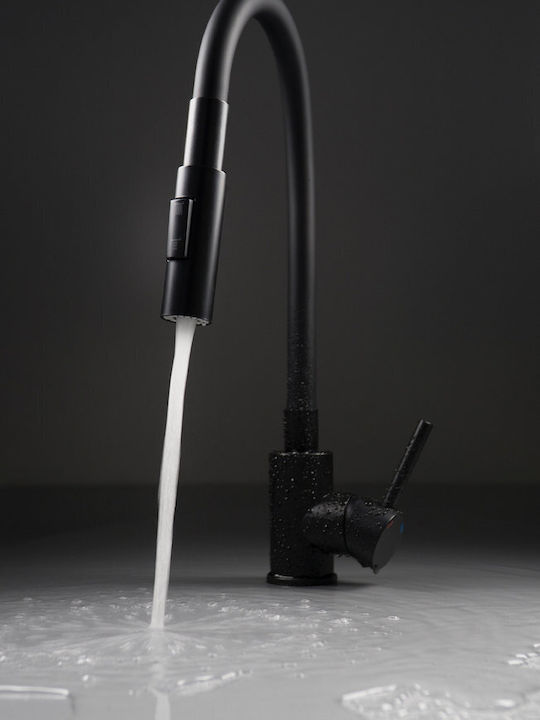 NEO Kitchen Faucet Counter Black