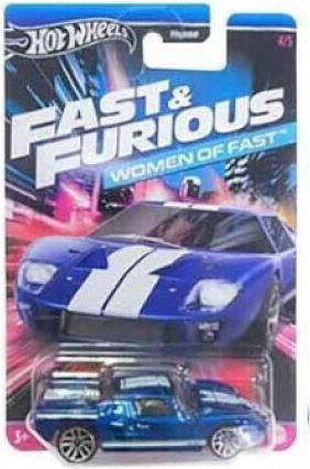 Hot Wheels Women Of Fast - Ford Gt40 Toy Car for 3++ Years HRW39