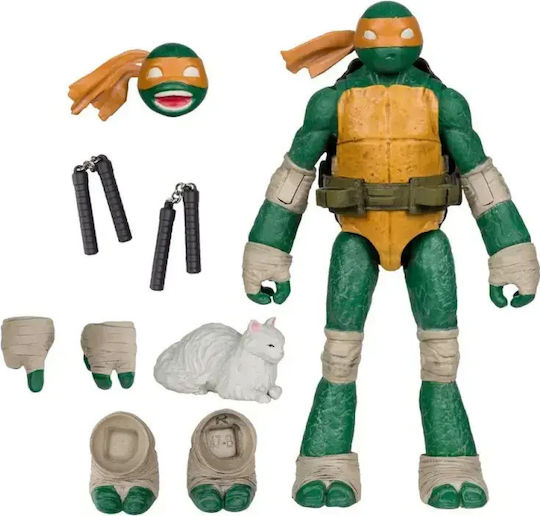 Action Figure Teenage Mutant Ninja Turtles Page Punchers Michelangelo By Todd Mcfarlane Teenage Mutant Ninja Turtles 13cm