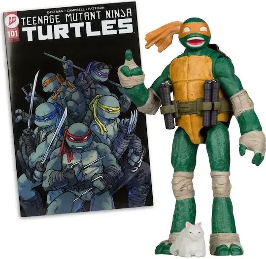 Action Figure Teenage Mutant Ninja Turtles Page Punchers Michelangelo By Todd Mcfarlane Teenage Mutant Ninja Turtles 13cm