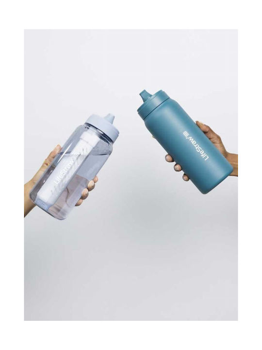 Sticlă de apă Lifestraw Go cu filtru 1000ml Nordic Noir
